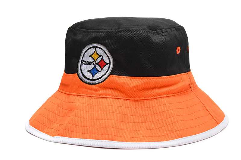 Steelers Fresh Logo Black & Orange Wide Brim Hat LX,We sell and wholesale Steelers Fresh Logo Black & Orange Wide Brim Hat LX on line form chian!